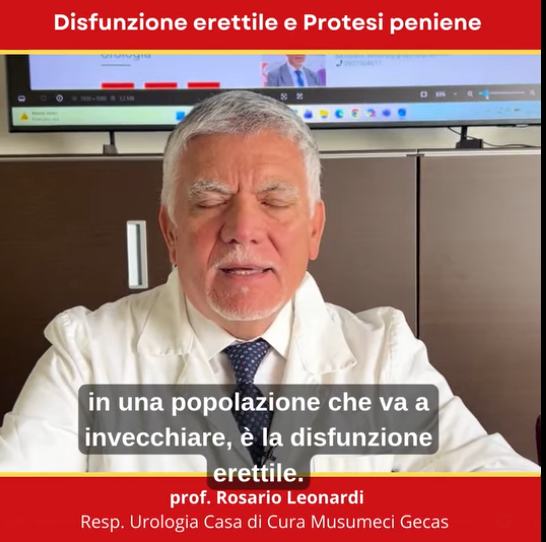 Disfunzione erettile e protesi peniene