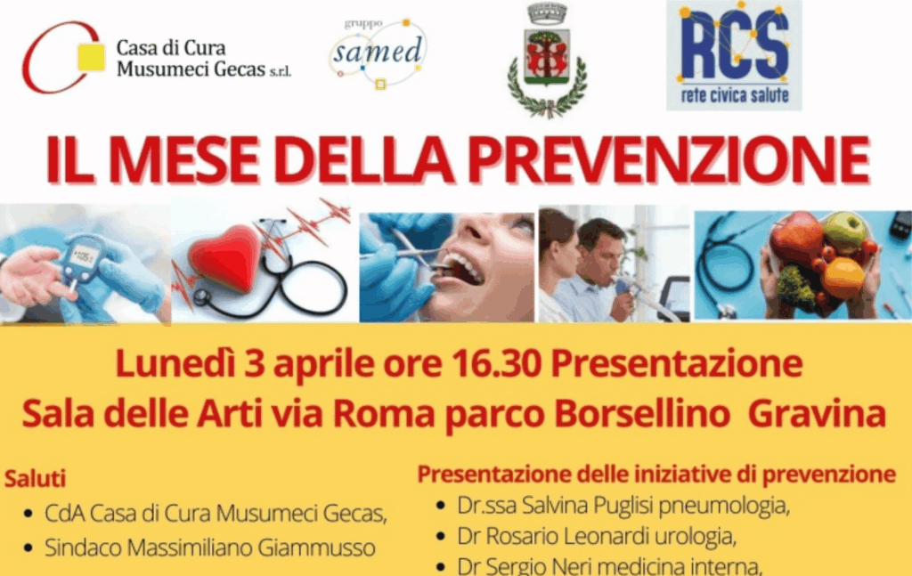 Il mese della prevenzione