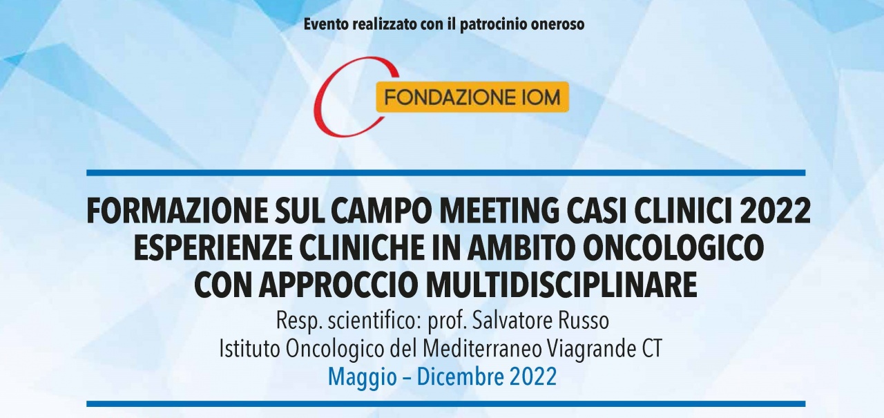 Meeting casi clinici in oncologia 2022