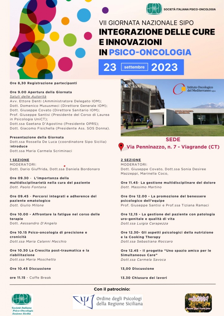 Integrazione cure e innovazioni psico-oncologia