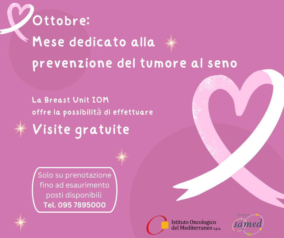 OttobreRosa: mese dedicato alla prevenzione del tumore al seno